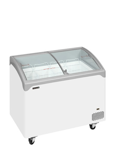 Small ice cream curved - ice, lid