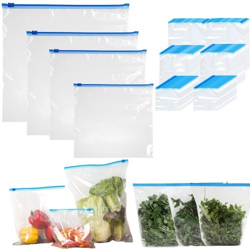 Zip lock food storage - lock, freezer