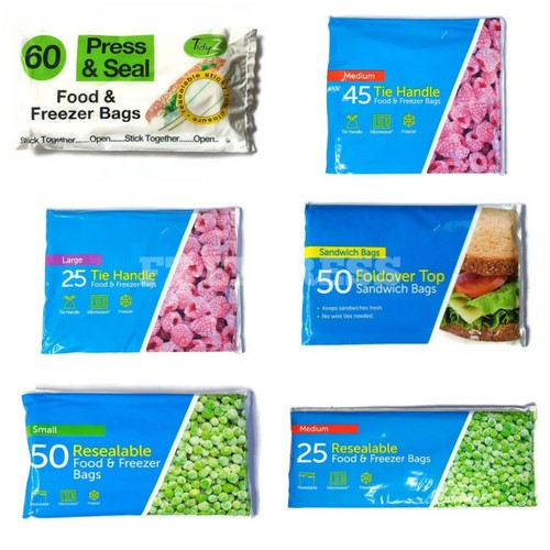 Zip lock freezer - bags, strong