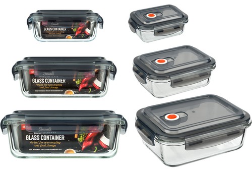 Premium glass food storage - glass,