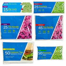 FOOD Storage Bags Plastic All