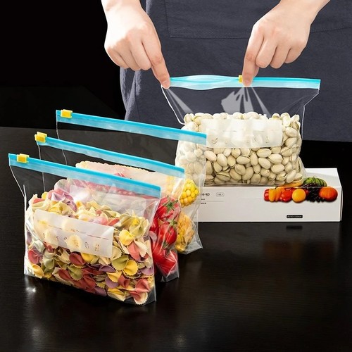 Zip lock food storage freezer - zip,