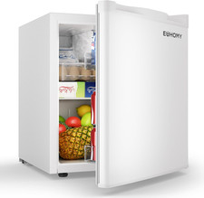 EUHOMY 46L Small Fridge, Table