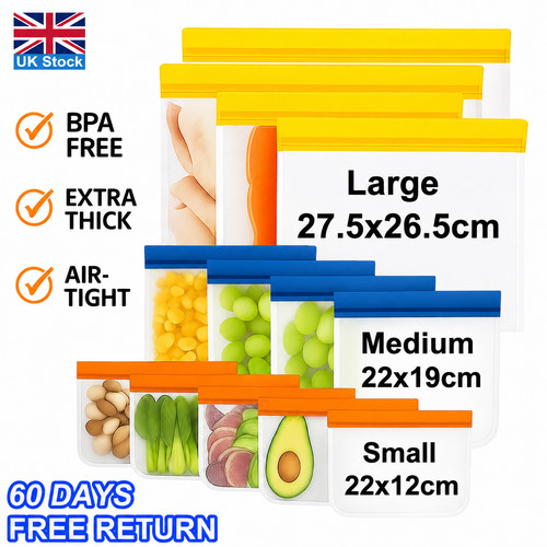 24pcs silicone reusable food - silicone,